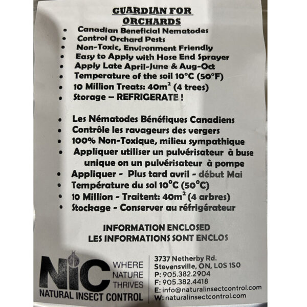 GUARDIAN FOR ORCHARDS (Beneficial Nematodes) 5 Million - Image 3