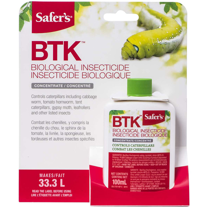 BTK BIOLOGICAL INSECTICIDE